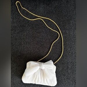 Loeffler Randall Rochelle Pleated Bow Purse